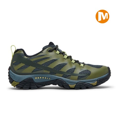 Merrell Moab Edge 2 Wanderschuhe Herren Olivgrün [DE-EKBCI]